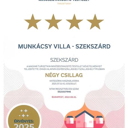 Munkacsy Villa - Szekszard Luaran gambar